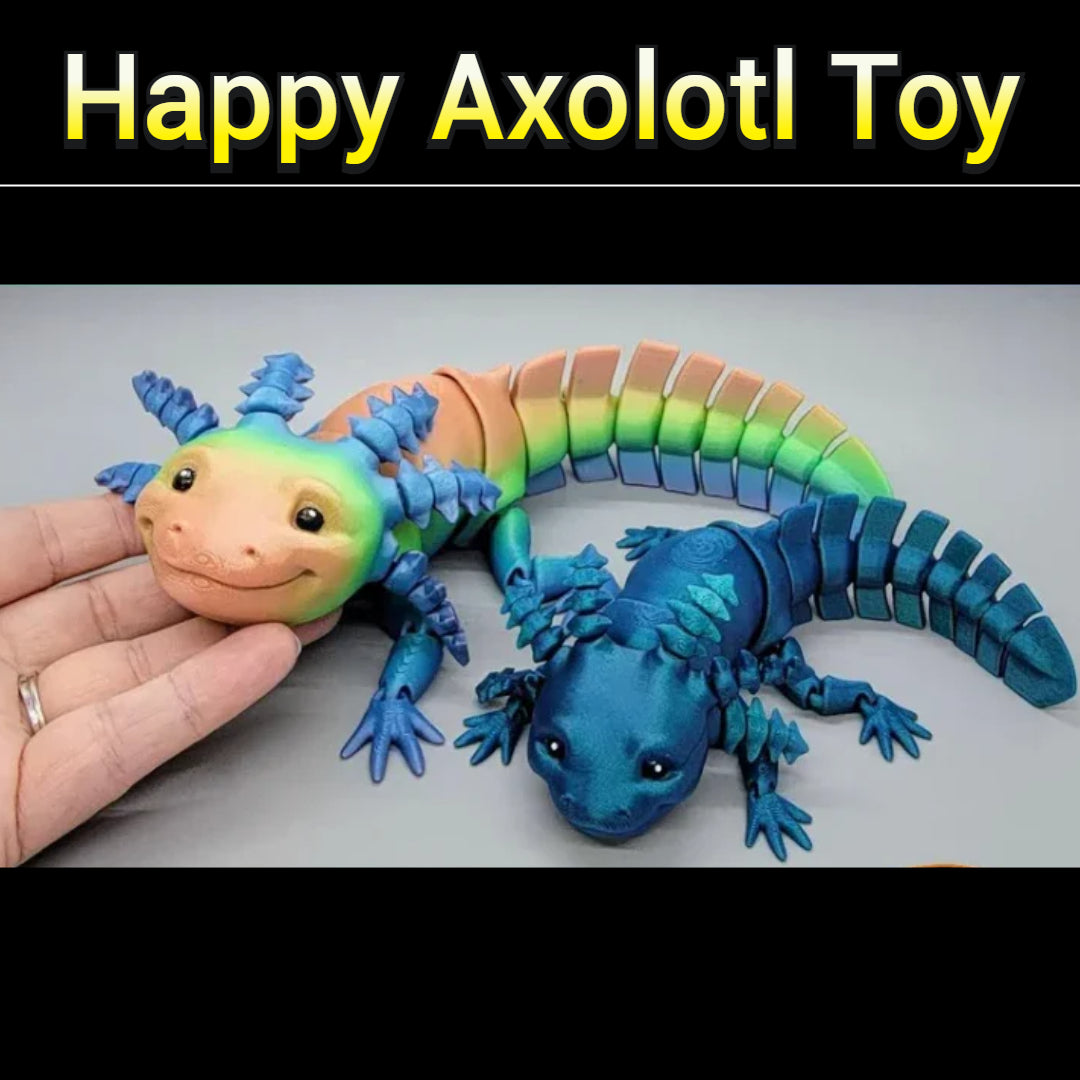 Juguete antiestrés Ajolote Feliz