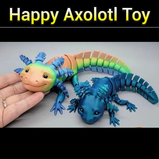 Happy Axolotl Fidget Toy