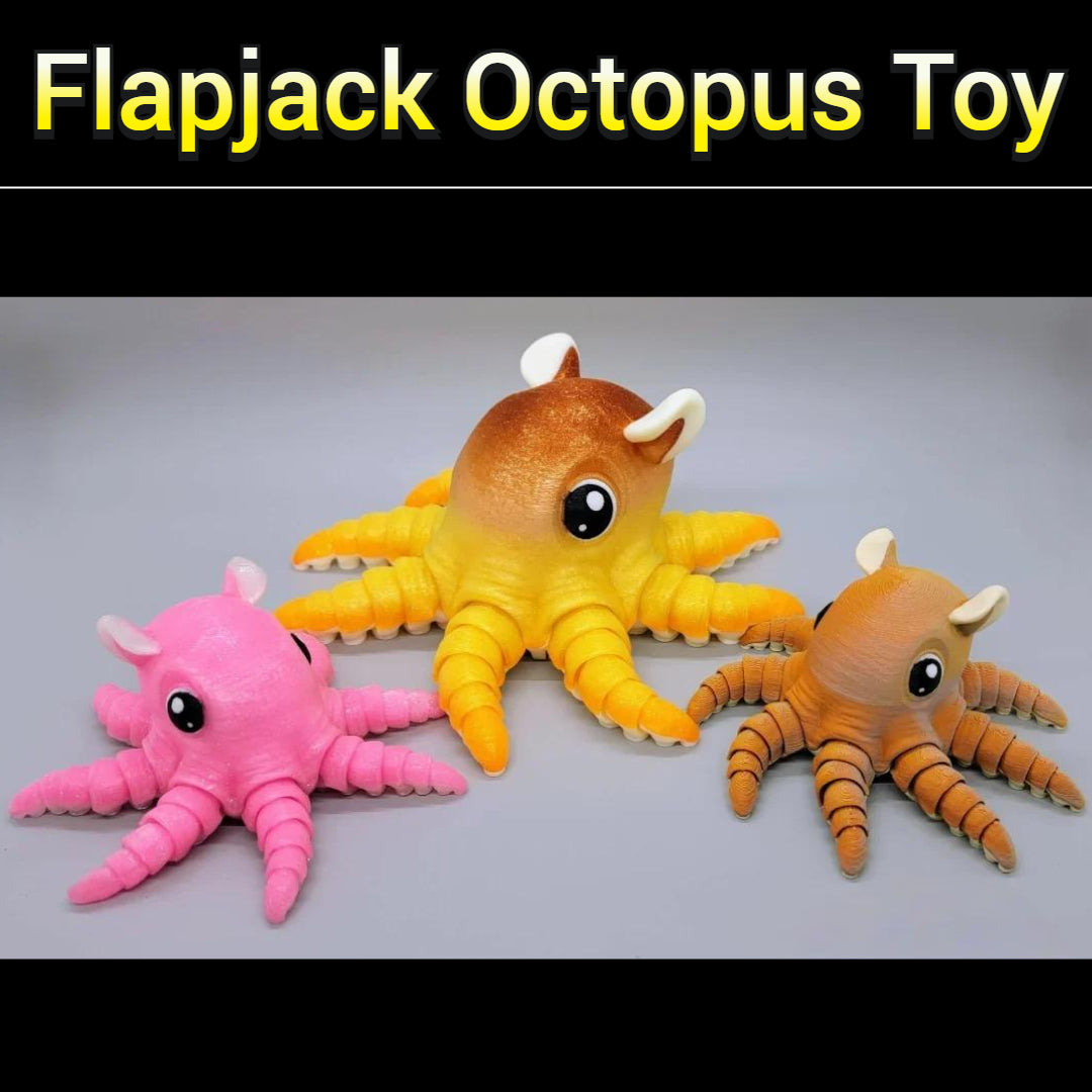 Juguete de pulpo Flapjack