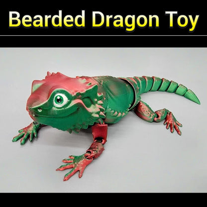 Articulated Bearded Dragon Toy