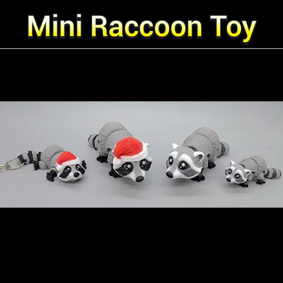 Mini Raccoon Toy or Keychain
