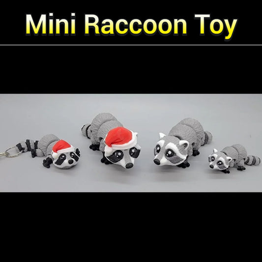 Mini Raccoon Toy or Keychain