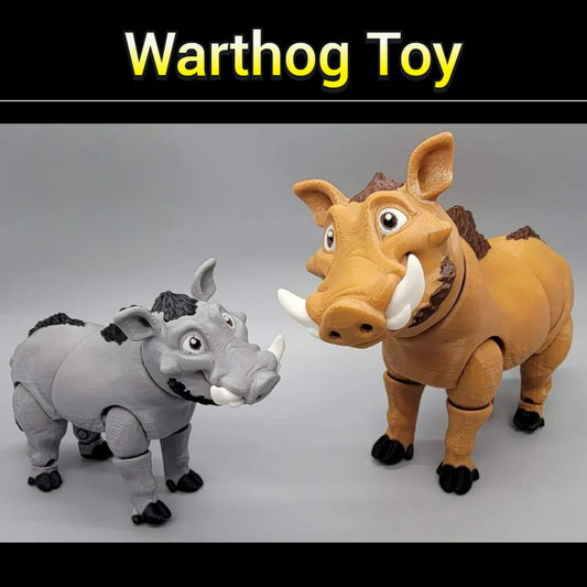 Articulated Warthog Toy