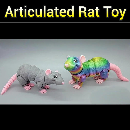 Articulated Rat Toy
