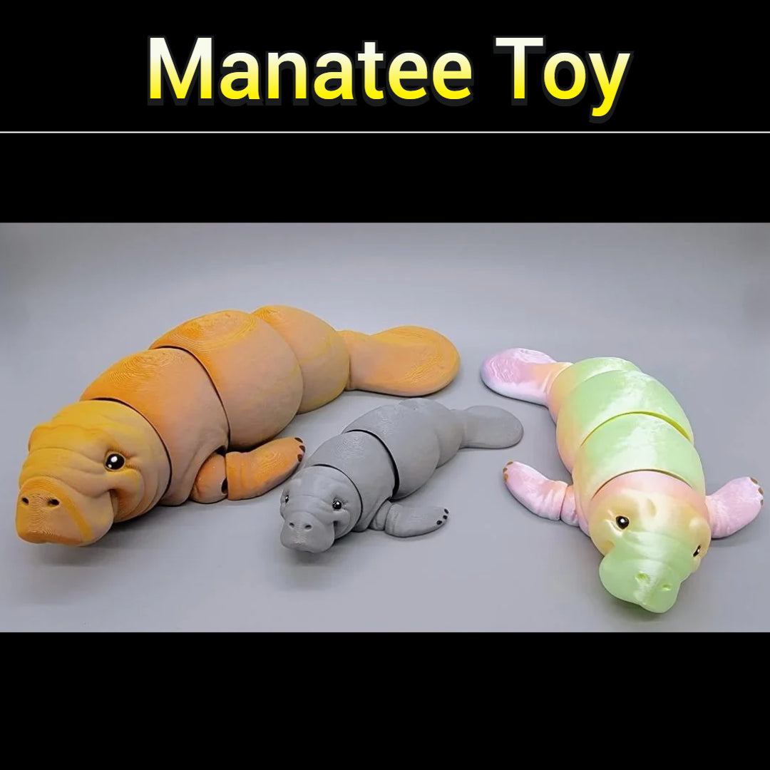 Articulated Manatee Toy