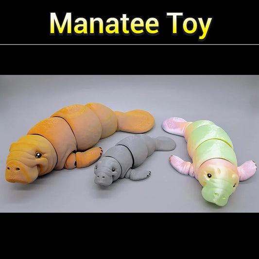 Articulated Manatee Toy