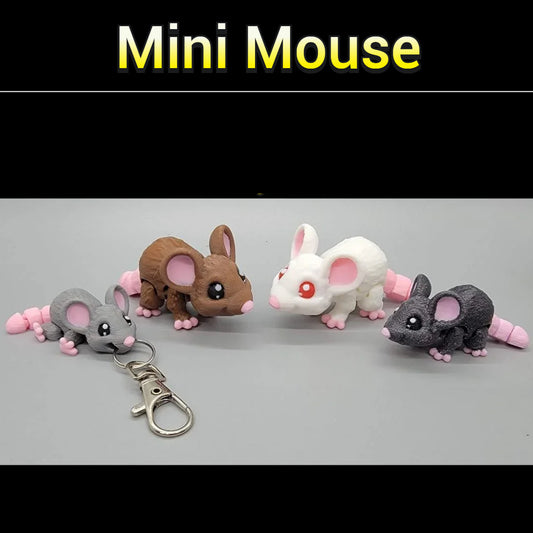 Mini Mouse Toy & Keychain
