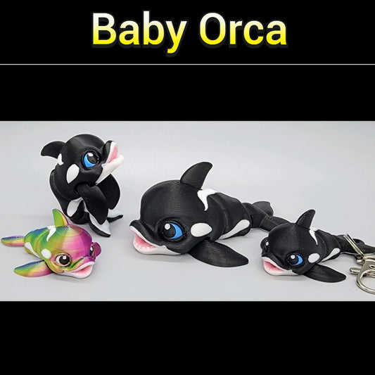 Baby Orca Toy or Keychain