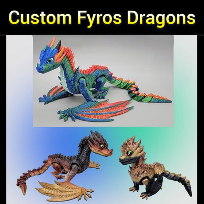 Custom Fyros Dragons