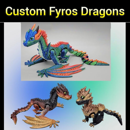 Custom Fyros Dragons