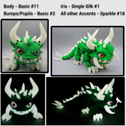 Twisty Hodag Toy