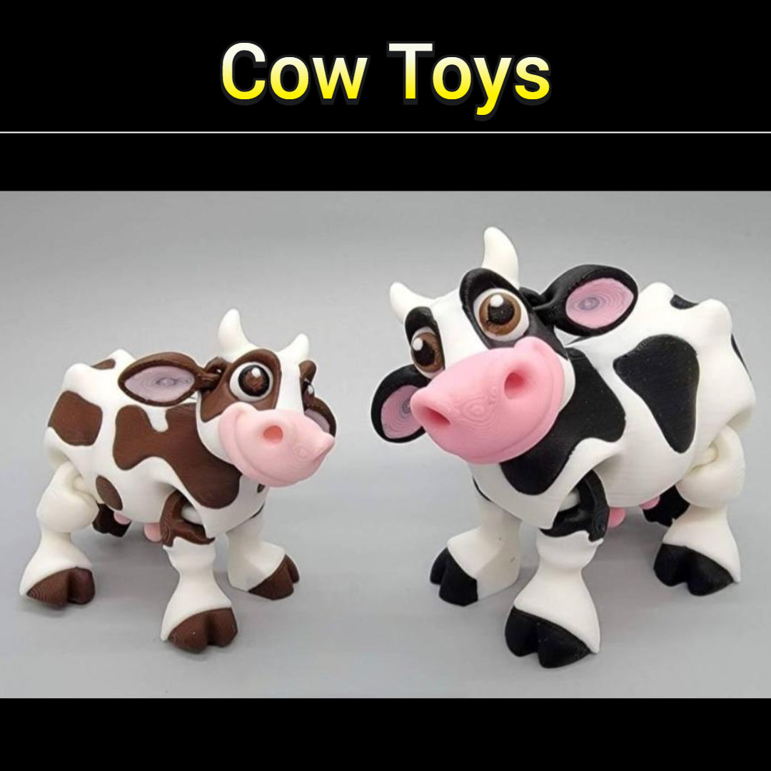 Articulated Cow Toy