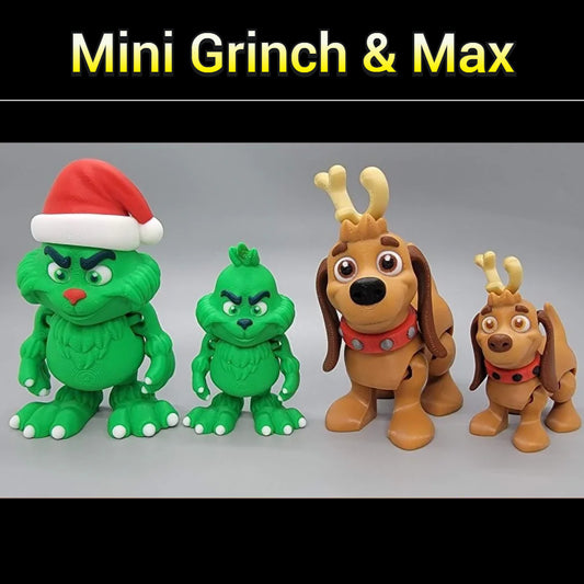 Mini Grinch & Max
