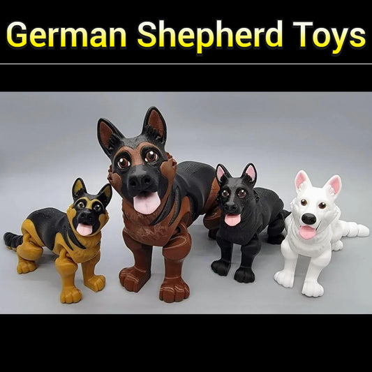 Articulated German Shepherd Toy