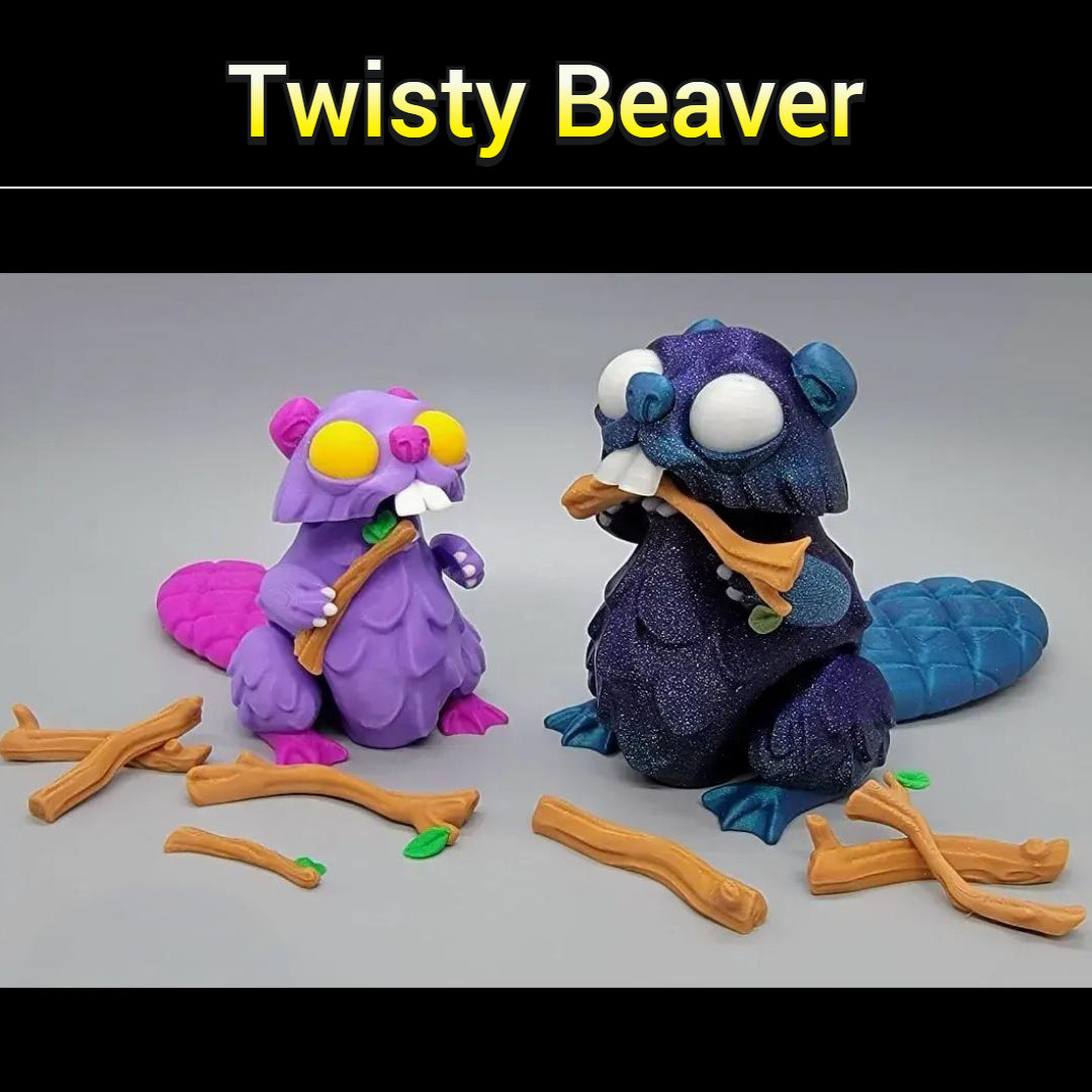 Twisty Beaver posable figure