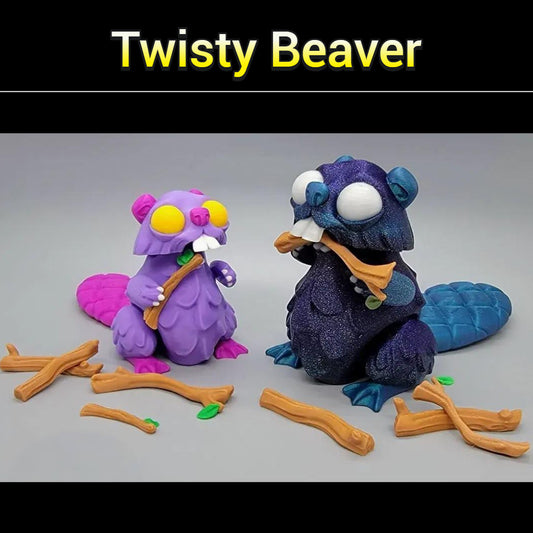Twisty Beaver posable figure