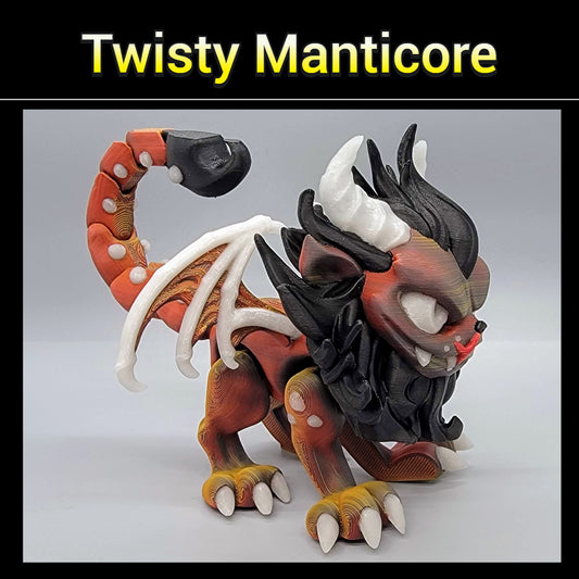 Twisty Manticore Toy