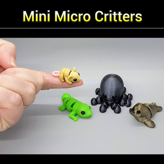 Mini Micro Fidget Critters