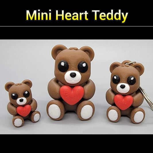 Mini Heart Teddy
