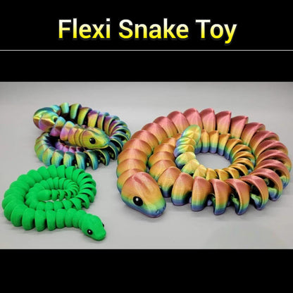 Juguete de serpiente flexible