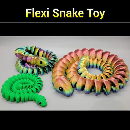 Juguete de serpiente flexible