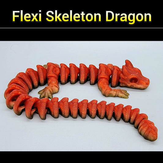 Flexi Skeleton Dragon Toy