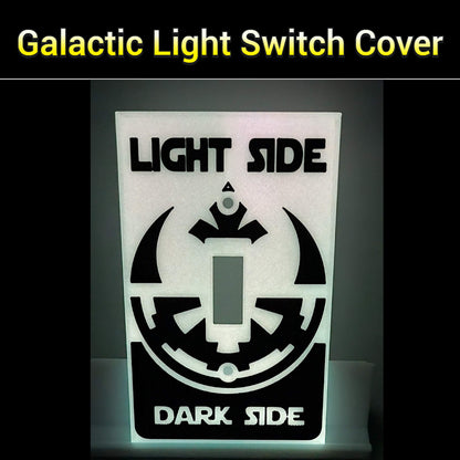 Galactic Duality Light Switch Cover