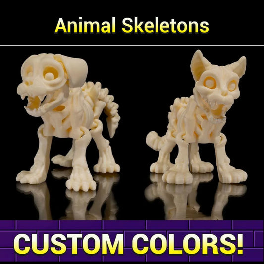 Articulated Animal Skeleton Toys