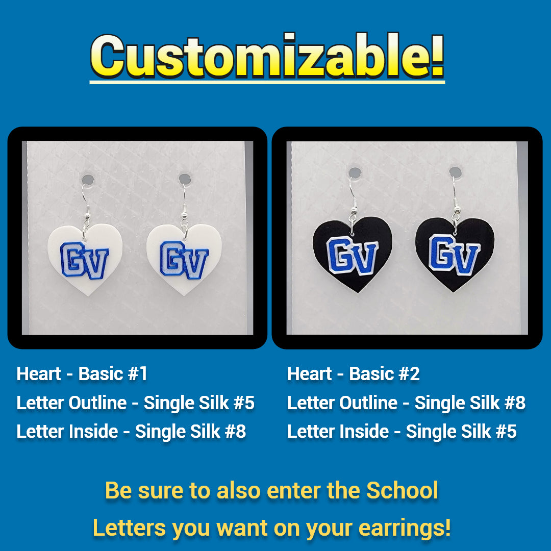 School Spirit Earrings