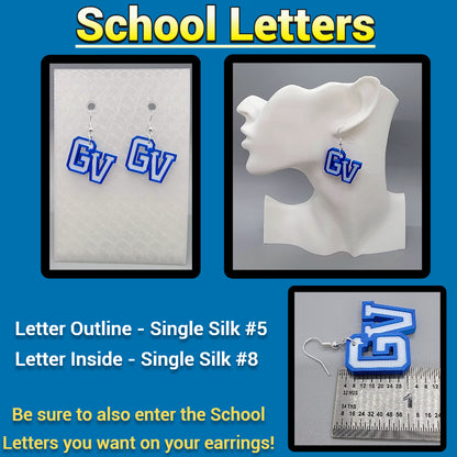 School Spirit Earrings