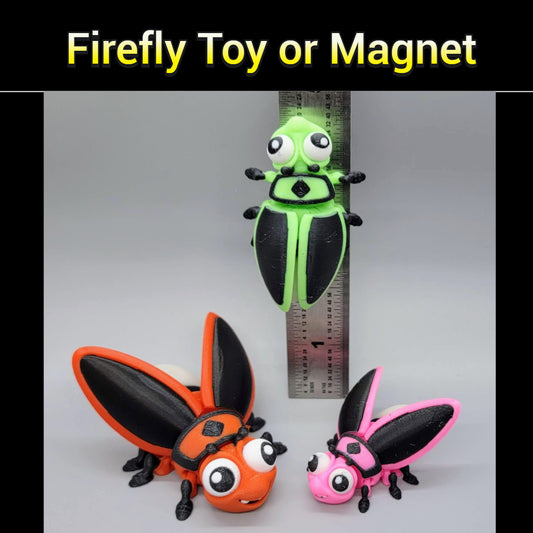Juguete o imán de mariquita articulado