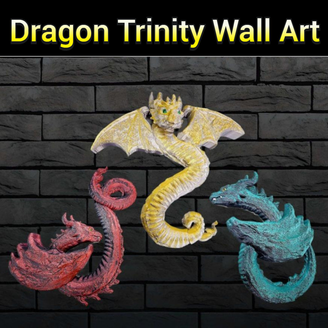 Dragon Trinity Wall Art
