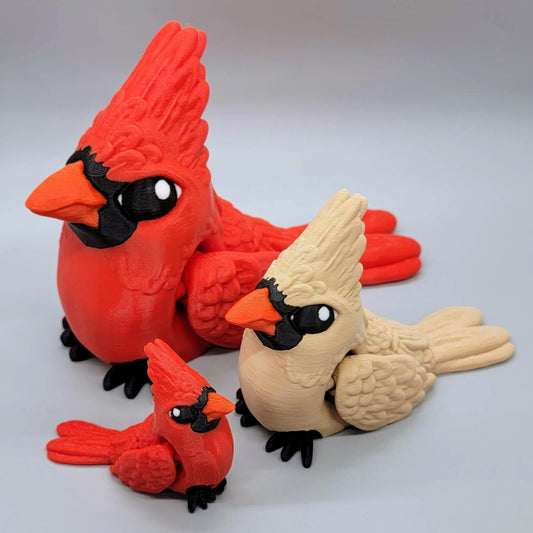 Cardinal Bird Toy