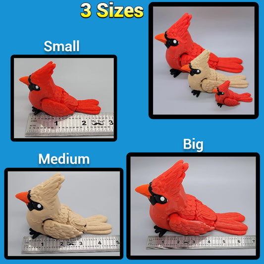 Cardinal Bird Toy