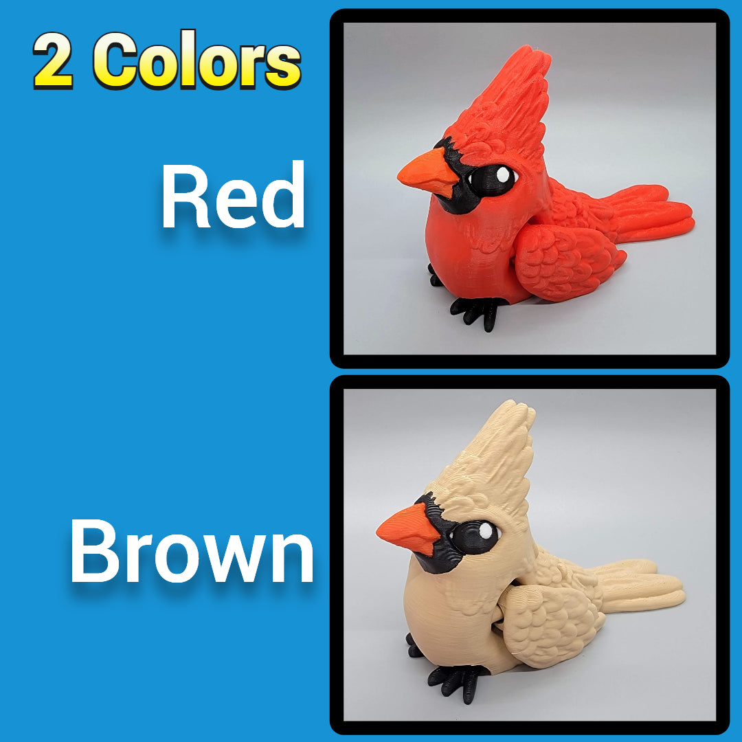 Cardinal Bird Toy