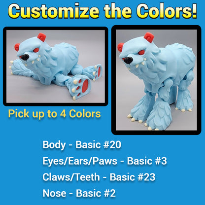 Twisty Polar Bear Toy