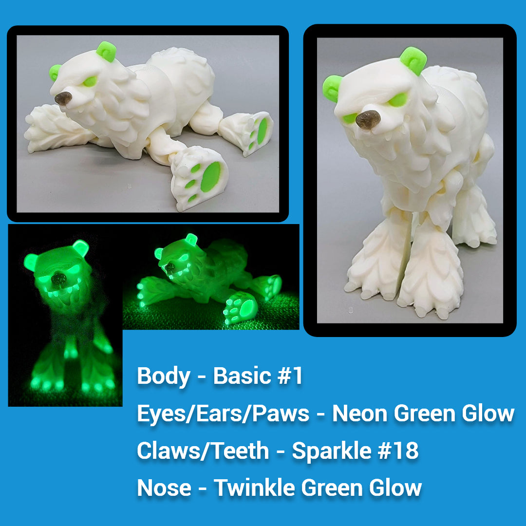 Twisty Polar Bear Toy