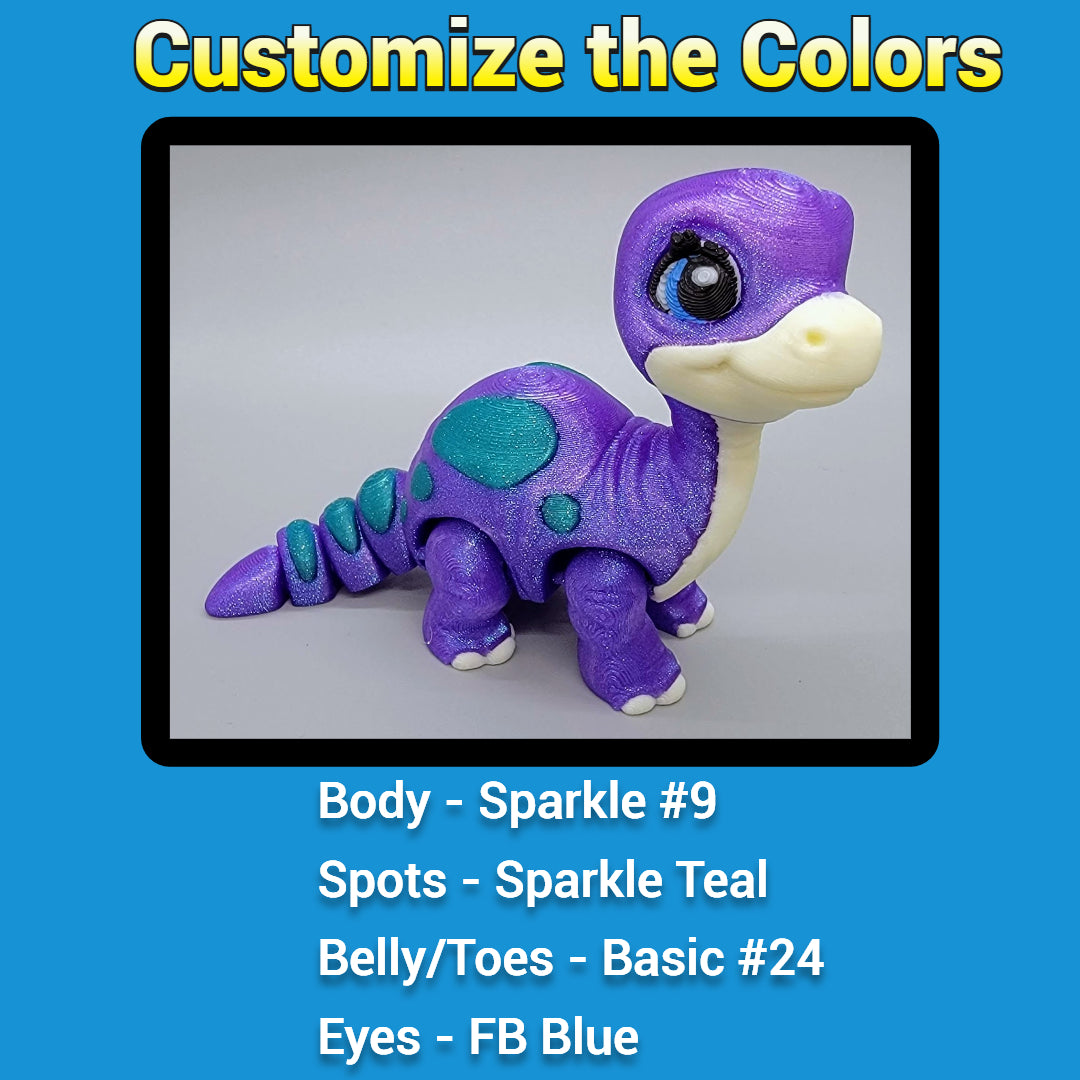Baby Brachiosaurus Toy