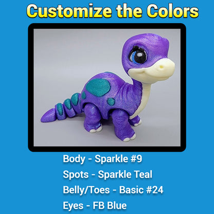 Baby Brachiosaurus Toy