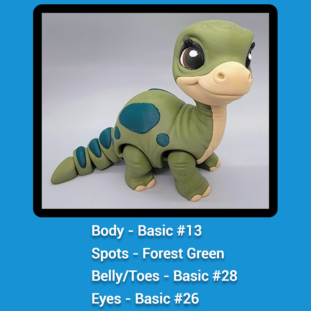 Baby Brachiosaurus Toy