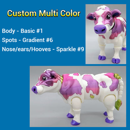 Articulated Dairy Cow Toy