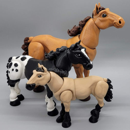 Articulated Horse Toy