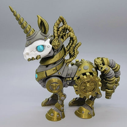 Twisty Steampunk Unicorn Toy