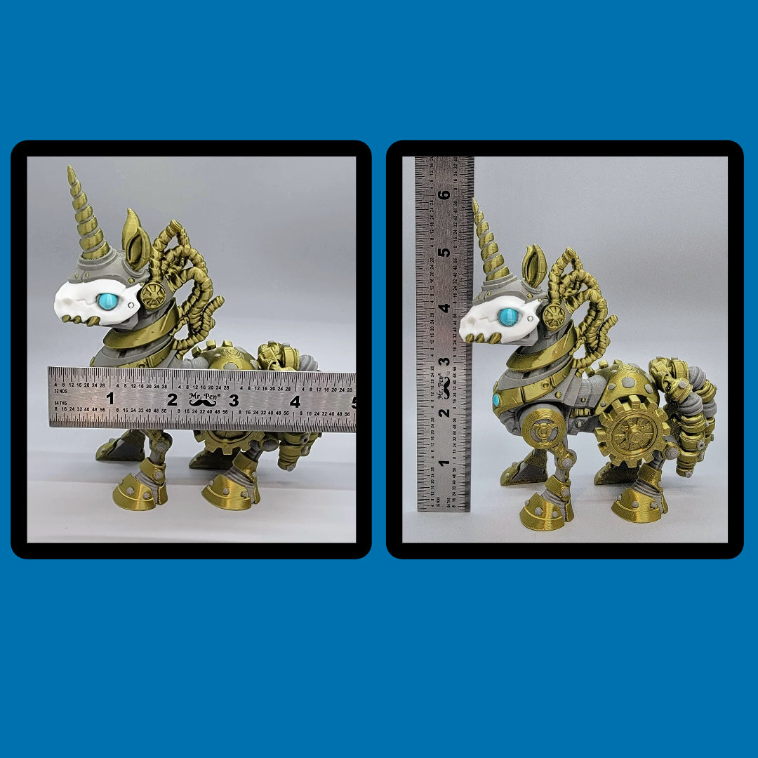 Twisty Steampunk Unicorn Toy