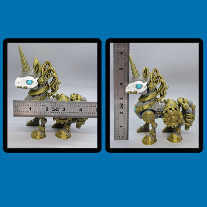 Twisty Steampunk Unicorn Toy