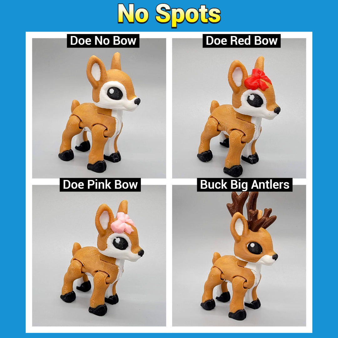 Cherry Blossom Deer Toy