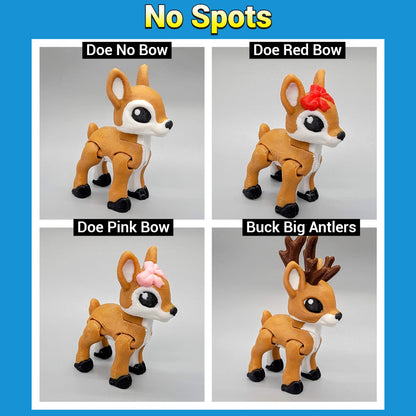 Cherry Blossom Deer Toy