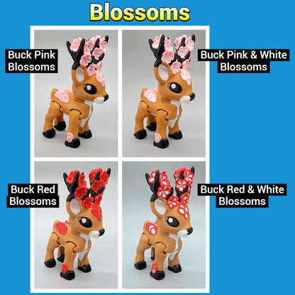 Cherry Blossom Deer Toy