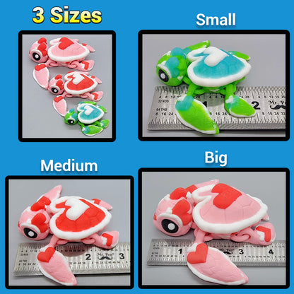 Love Hearts Sea Turtle Toy