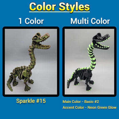 Flexi Brachiosaurus Skeleton